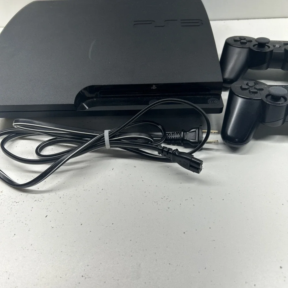 Sony PlayStation 3 Slim Launch Edition 320GB Console - Charcoal Black - ‼️READ‼️